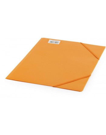 BLUERING CARPETA PLASTICO SOLAPAS Y GOMAS FORMATO A4 NARANJA 40941A4NDB