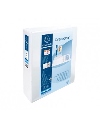 EXACOMPTA CARPETA PERSONALIZABLE A4+ D 2 ANILLAS DE 50 MM - 51824E