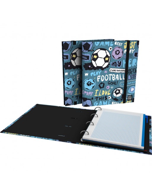 GRAFOPLAS CARPEBLOC FANTASIA 25 HERO FORMATO A4 DE 4 ANILLAS DE 35 CON GOMA RECAMBIO DE 5X5 DE 5 COLORES 88122711