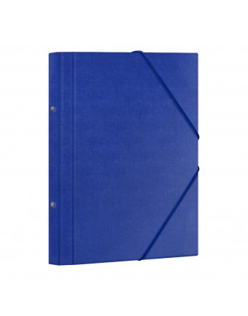 DOHE CARPETA CLASIFICADOR 12 COMPARTMENTOS DE CARTON FORRADO CON GOMAS FOLIO AZUL 10311