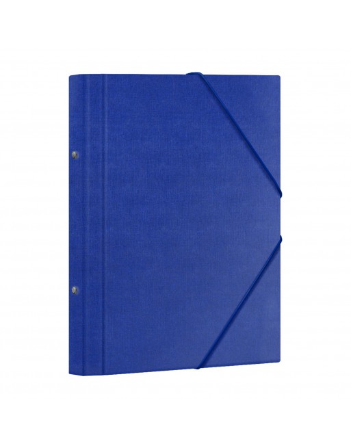 DOHE CARPETA CLASIFICADOR 12 COMPARTMENTOS DE CARTON FORRADO CON GOMAS FOLIO AZUL 10311