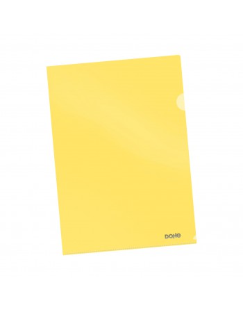 DOHE DOSSIERES UÑEROS CRISTAL COLOR AMARILLO 220 X 310 FORMATO A4 - 91473