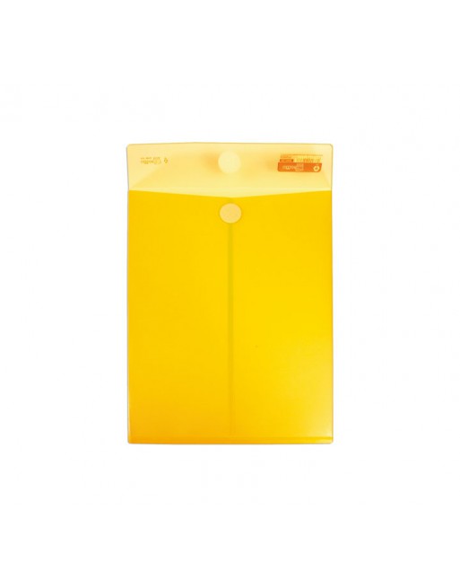 OFFICE BOX 10 BOLSAS CIERRE VELCRO A4+ CLASSIC AMARILLO - 90053