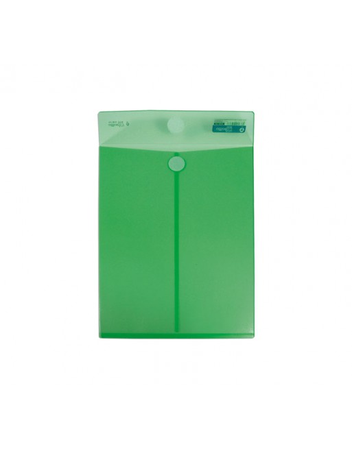 OFFICE BOX 10 BOLSAS CIERRE VELCRO A4+ CLASSIC VERDE - 90036