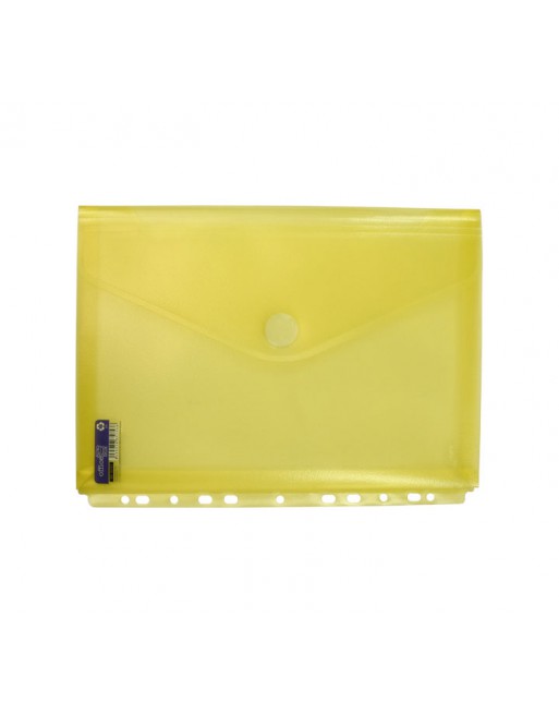 OFFICE BOX SOBRE A4+ CLASSIC TALADRADO FUELLE AMARILLO - 35753