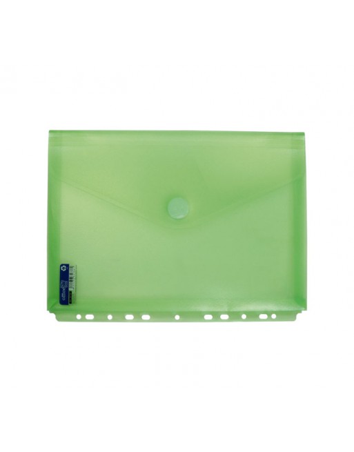 OFFICE BOX SOBRE A4+ CLASSIC TALADRADO FUELLE VERDE - 35736