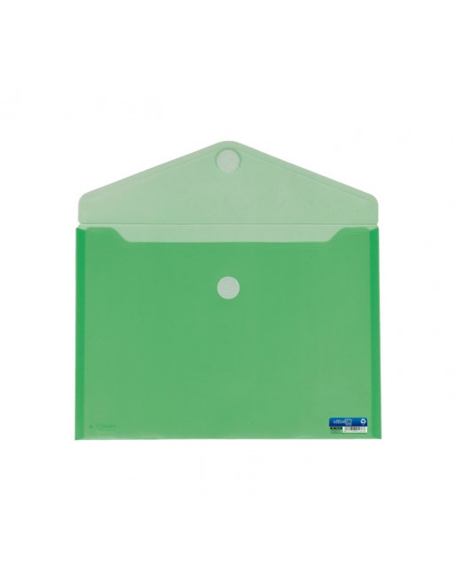 OFFICE BOX SOBRE VELCRO A4 CLASSIC VERDE - 90136