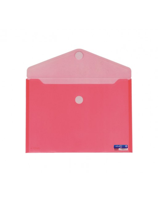 OFFICE BOX SOBRE VELCRO A4+ CLASSIC ROJO - 90146