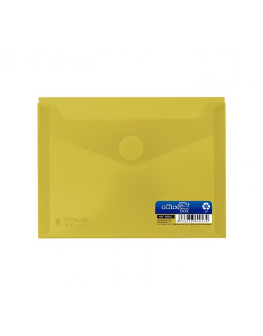 OFFICE BOX SOBRE VELCRO A6 CLASSIC AMARILLO - 90953