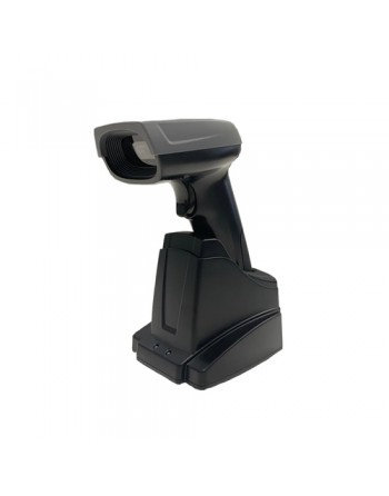 HM-SYSTEM MS3-2D BR ESCÁNER DE MANO 2D - LINEA IMAGER 120 SCANS/S. - USB - BLUETOOTH - WIRELESS - IP52 - CON STAND, NEGRO - 1241