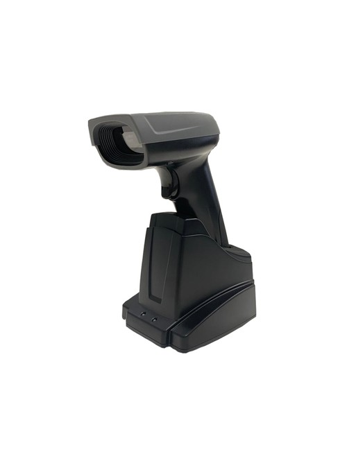 HM-SYSTEM MS3-2D BR ESCÁNER DE MANO 2D - LINEA IMAGER 120 SCANS/S. - USB - BLUETOOTH - WIRELESS - IP52 - CON STAND, NEGRO - 1241