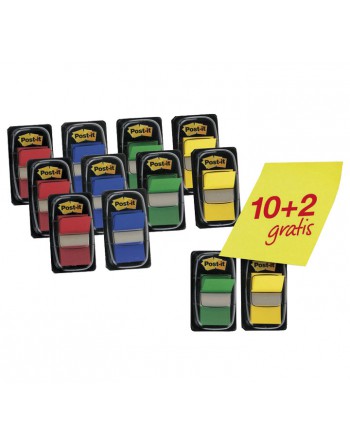 POST-IT DISPENSADOR 10+2 50 INDEX 1 PULGADAS - 680-P10+2