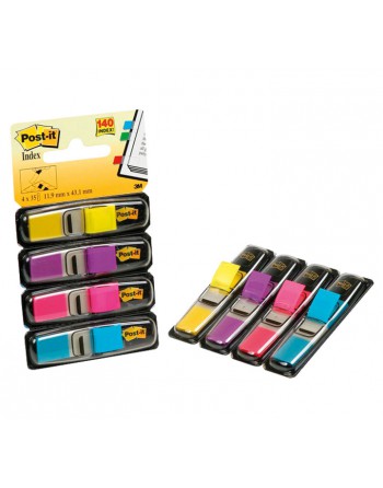 POST-IT INDEX PEQUEÑO 1/2 PULGADAS SUR 12X43.1 - 683-4AB