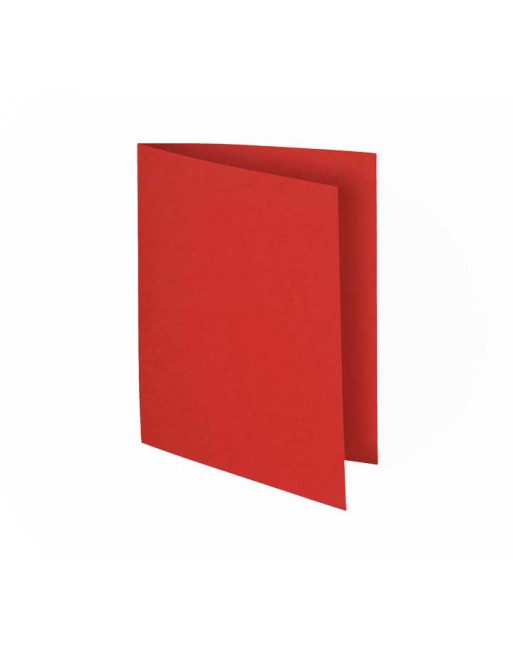 EXACOMPTA PACK 100 SUBCARPETA A4 FLASH PAPEL 80GR ROJO - 150012E