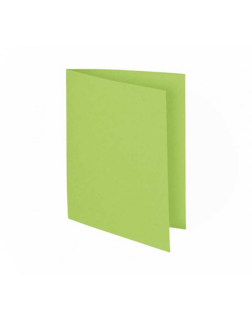 EXACOMPTA PACK 100 SUBCARPETA A4 FLASH PAPEL 80GR VERDE CLARO - 150013E