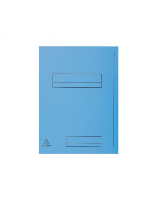 EXACOMPTA 50 SUBCARPETA 2 SOLAPAS FOLIO FOREVER 290GR AZUL - 445006E