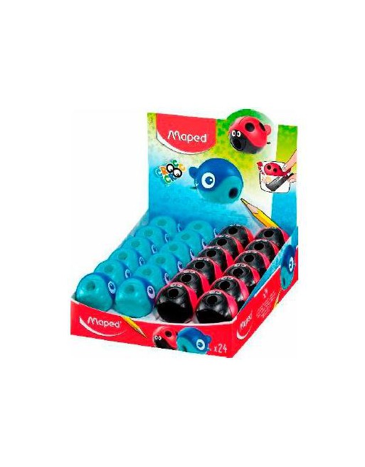 MAPED AFILALÁPICES CROC CROC EASY 1 AGUJERO COLORES SURTIDOS EXPOSITOR DE 24U 18113