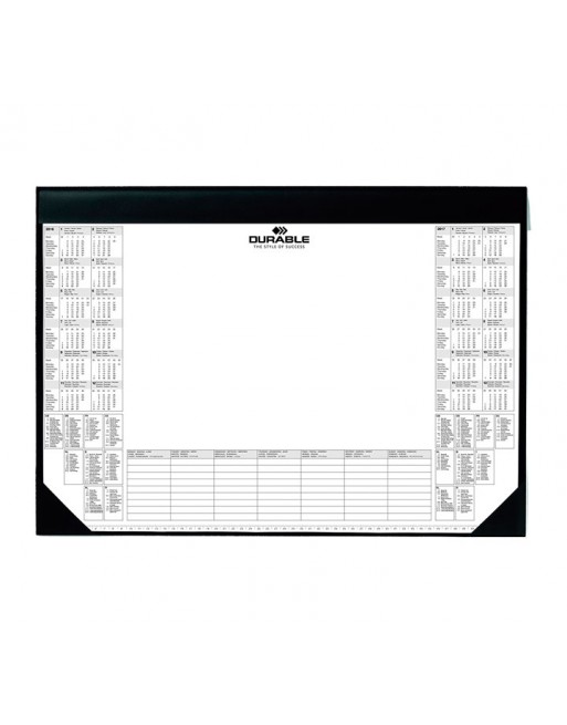 DURABLE VADE CON CALENDARIO 25 NEGRO - 7291-01