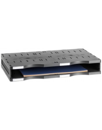 ARCHIVO 2000 MODULO ARCHIVODOC APILABLE 1 ALTURA ESTRECHO A3 360 X 600 X 90 COLOR NEGRO - 6504 NE