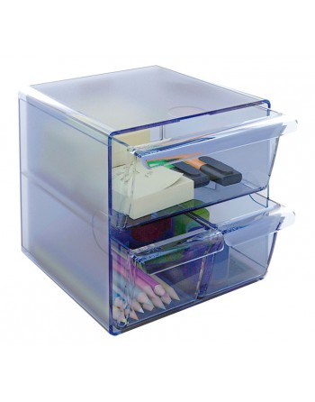 ARCHIVO 2000 CUBO C/1 CAJONES GRAN+2 PEQUEÑO AZUL TR 6708 A - 6708 AZ TP