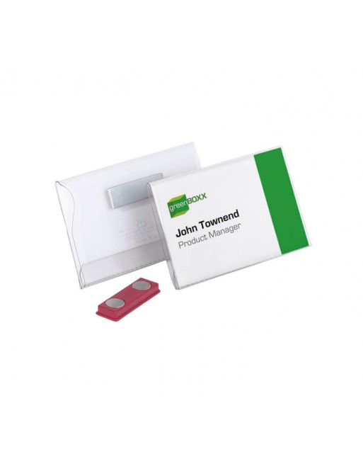 DURABLE 25 IDENTIFICDORES MAGNEXOCOS PVC 54X90MM - 8117-19