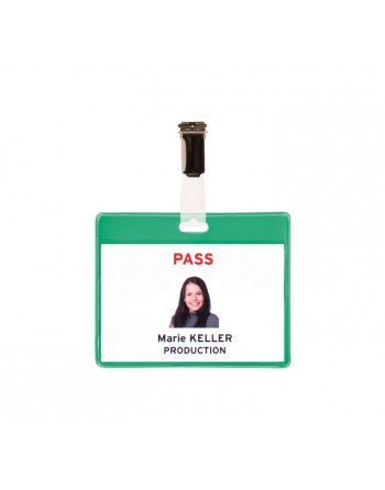 TARIFOLD PACK 25 IDENTIFICADOR CON PINZA +TARJETERO VERDE - 200505