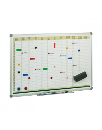 FAIBO PIZARRA PLANIFICADOR ANUAL 60X90CM BLANCA - PLA