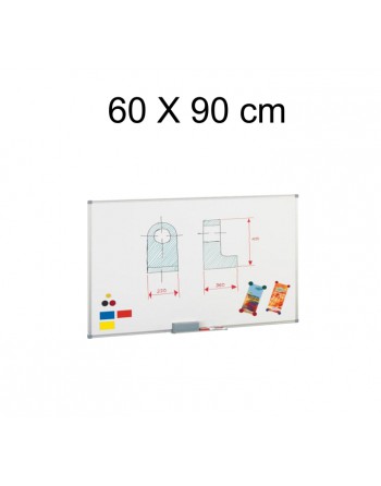 FAIBO PIZARRA BLANCA MAGNEXICA MARCO ALUMINIO 60X90 CM - 840-10