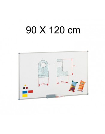 FAIBO PIZARRA BLANCA MAGNEXICA MARCO ALUMINIO 90X120 CM - 840-11