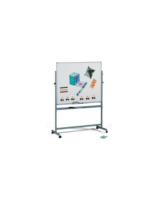 FAIBO PIZARRA 122X150 PORTATIL Y VOLTEABLE CON DOS CARAS BLANCAS 1 PARA ESCRITURA 1 BLANCA VITRIFICADA MAGNEXICA PIZBOL - 11/101