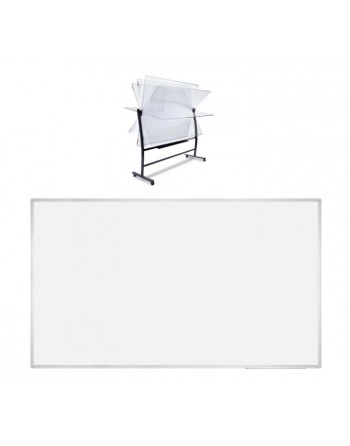 ROCADA PIZARRA BLANCA DOBLE CARA LACADA MAGNEXICA PARA ESTRUCTURA VOLTEABLE 150X120CM - RD-6951