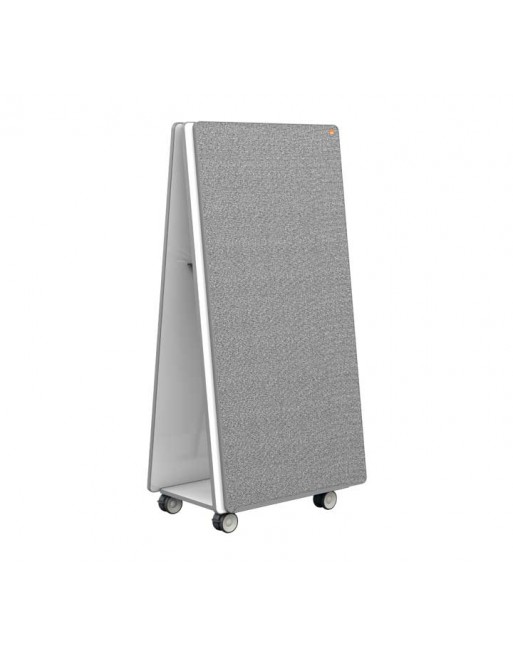 NOBO SISTEMA DE SOPORTE MOVIL PARA 2 TABLEROS MOVE&MEET PIZARRA MAGNETICA + TABLERO 1915569