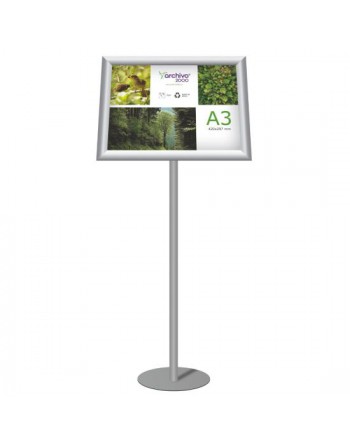 ARCHIVO2000 ATRIL DE PIE PREMIUM A3 VERTICAL Y HORIZONTAL 275x450x1165 ESTRUCTURA DE ACERO MARCO ALUMINIO  ID 65503 GS