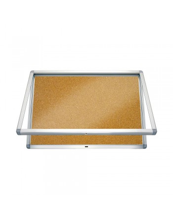 ROCADA VITRINA EXTERIOR HORIZONTAL FONDO DE  CORCHO 70X53CM 3681V17EX
