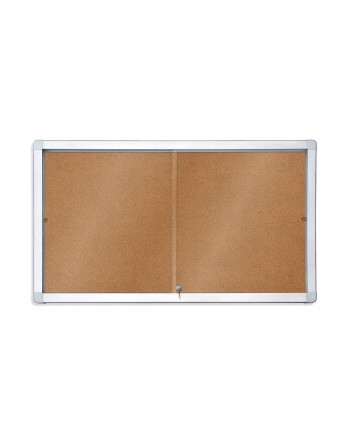 ROCADA VITRINAS HORIZONTALES DE CORCHO PARA INTERIOR 138X99 CM CRISTAL SEGURIDAD - 3654V17
