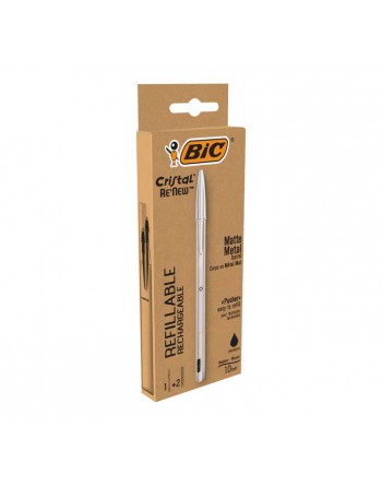BIC PACK BOLIGRAFO CRISTAL RENEW + 2 RECAMBIOS 997201