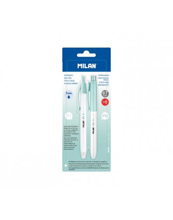 MILAN BOLSA BOLIGRAFO Y PORTAMINAS +EDITION ANTIBACTERIAS BWM10447IBG