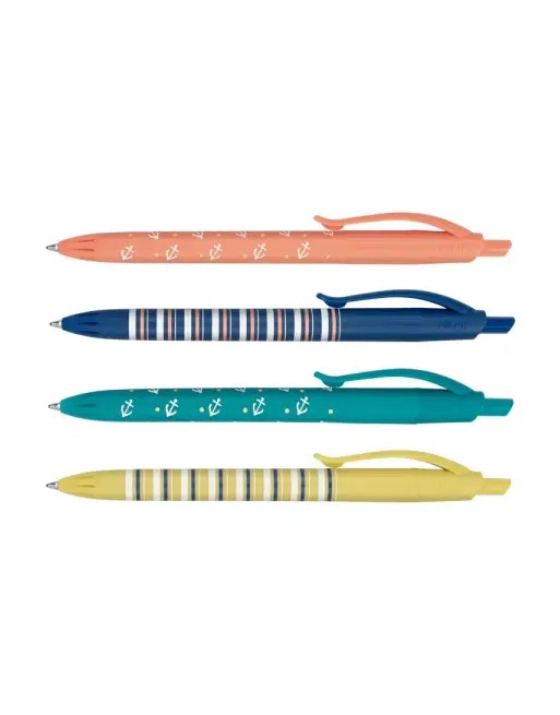 MILAN PACK DE 4 BOLIGRAFOS P1 CAMALEON ESCRITURA AZUL SERIE ANCHOR 1765729120