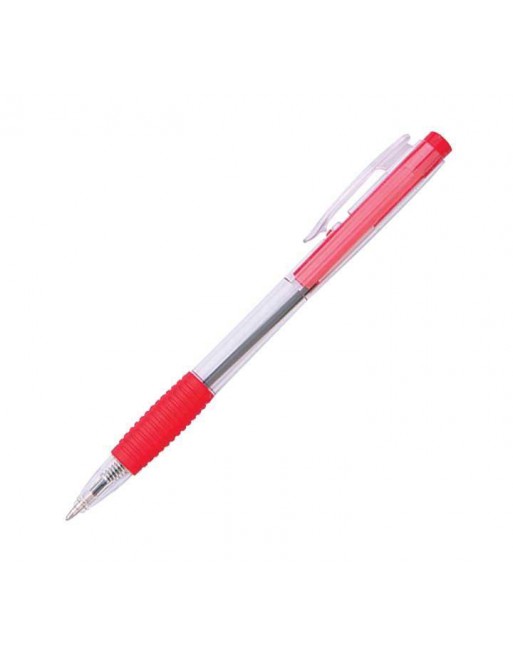 BOLIGRAFO RETRACTIL CLICKER 0.7MM ROJO - FO51503