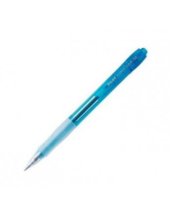 PILOT BOLIGRAFO RETRACTIL SUPERGRIP 1.0MM AZUL CLARO - BPGP-10R-M-SL