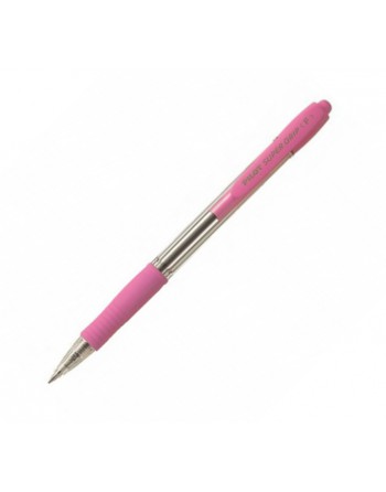 PILOT BOLIGRAFO RETRACTIL SUPERGRIP 1.0MM ROSA - BPGP-10R-M-P