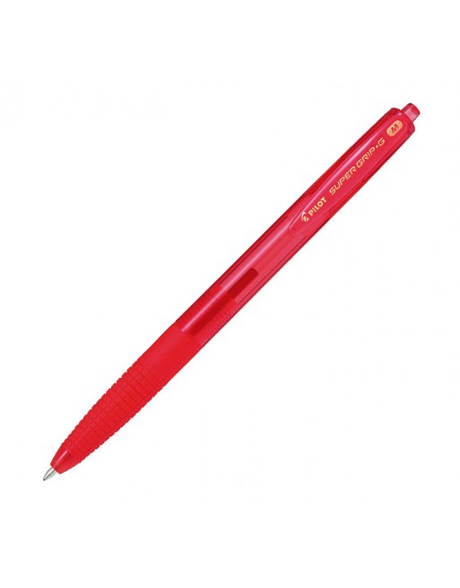 PILOT BOLIGRAFO SUPER GRIP-G 1MM ROJO - BPGG-8R-M-R