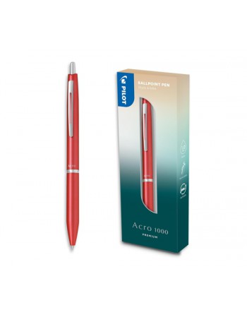 PILOT BOLIGRAFO ACRO1000 EN ESTUCHE REGALO CORAL BAC-1SM-MCPB