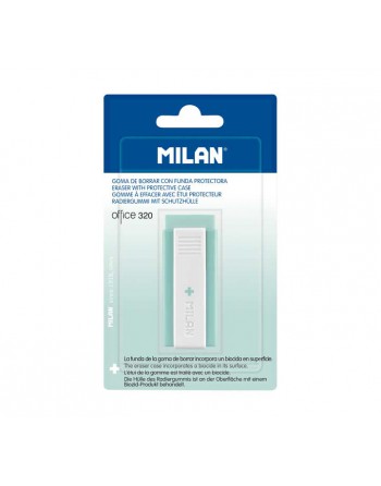 MILAN BOLSA GOMA BORRAR +EDITION ANTIBACTERIAS TURQUESA BPM10457IBGGR