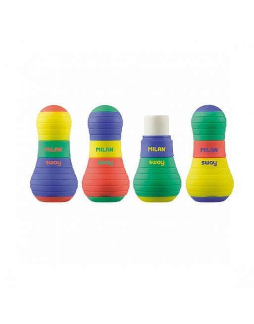 MILAN AFILABORRA SWAY MIX SACAPUNTAS CON DEPOSITO Y GOMA - 4716240