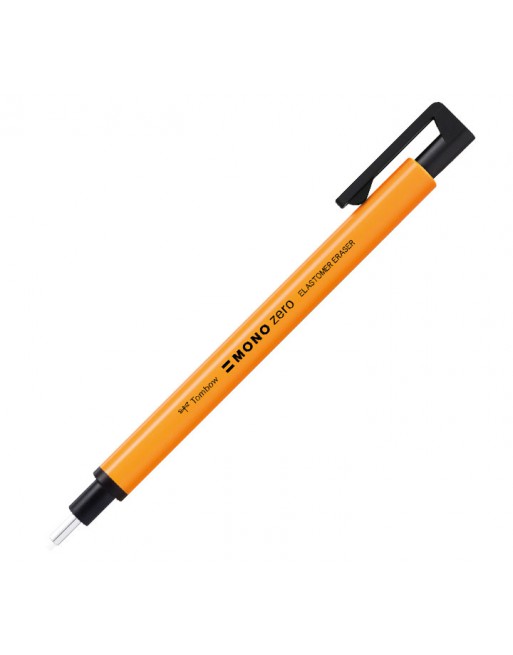 TOMBOW PORTAGOMA MONO ZERO PUNTA REDONDA NARANJA NEON - EH-KUR56