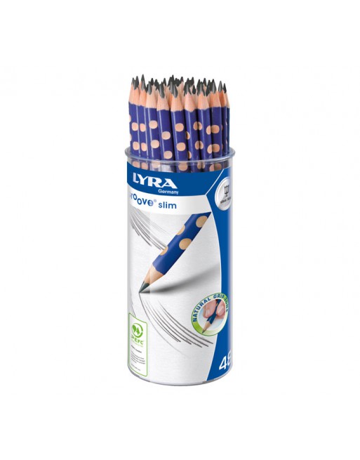 LYRA BOTE 48U LAPIZ GRAFITO TRIANGULAR SLIM GROOVE - L1763480