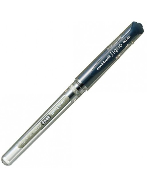 UNIBALL ROLLERBALL SIGNO BROAD UM-153 1.0MM AZUL OSCURO CAJA 12 UD 218883000