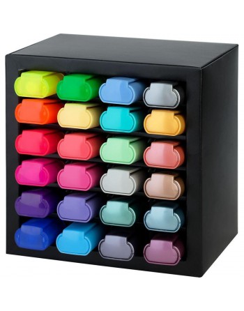 FABER CASTELL EXPOSITOR DE24 MARCADORES FLUORESCENTES FABER-CASTELL TEXTLINER 46 254602