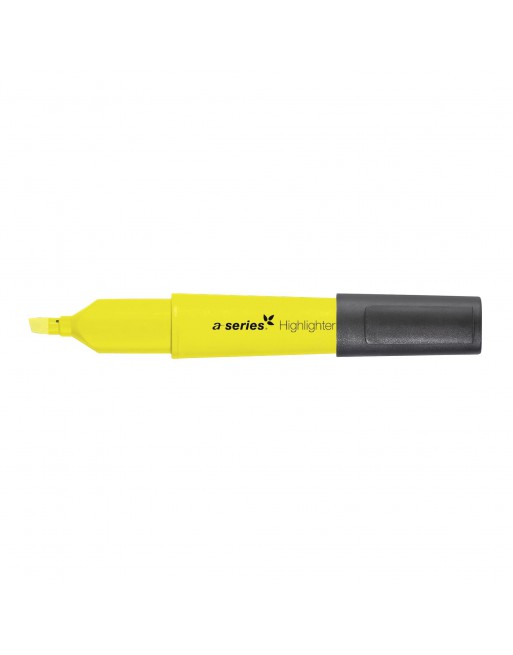 A-SERIES MARCADOR FLUORESCENTE ALTA LUMINOSIDAD ECOLOGICO AMARILLO AS1607